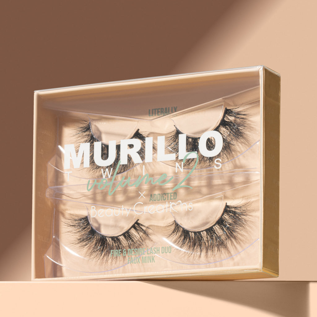 Murillo Twins Vol. 2 - FIRE & DESIRE Lashes - BEAUTY CREATIONS