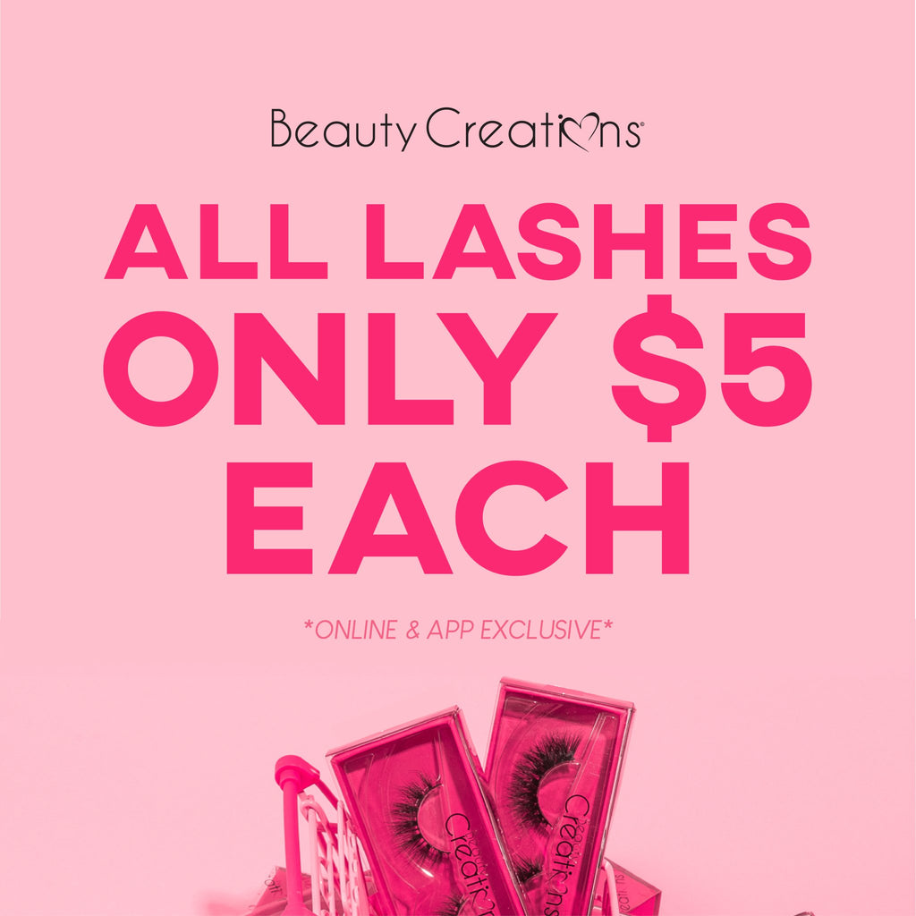 $5 Lashes - BEAUTY CREATIONS