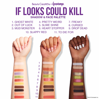Goosebumps If Looks Could Kill Shadow & Face Palette