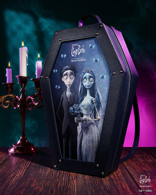 Tim Burton's Corpse Bride x Beauty Creations Coffin Bag