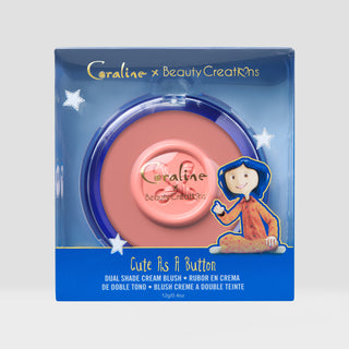 Beauty Creations x Coraline "Cute As A Button" Dual Shade Cream Blush