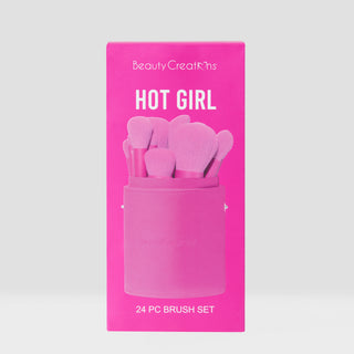 Hot Girl 24 PC Brush Set