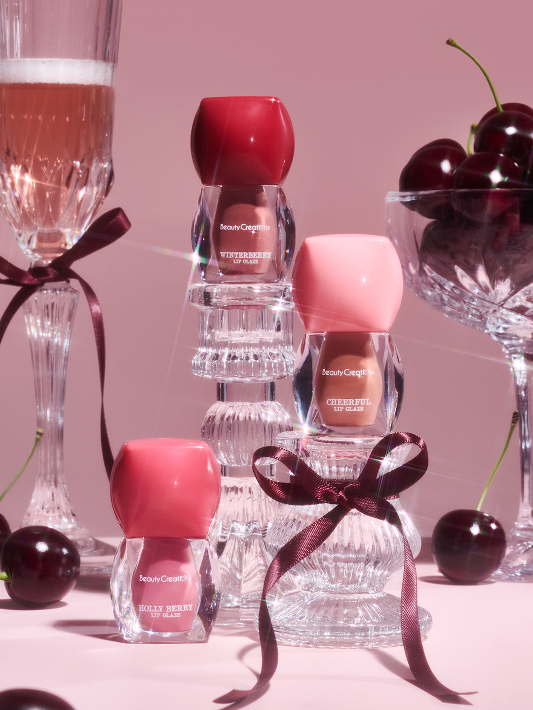 Xmas 2026 Cherry on Top Lip Glaze Set