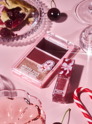 Xmas 2026 Dashin’ Darling Blush, Highlight Trio & Tinted Luxe Lip Oil Set