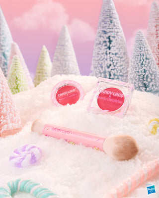 Candy Land x Beauty Creations Sweet Swirl Cream and Powder Blush & Brush Set