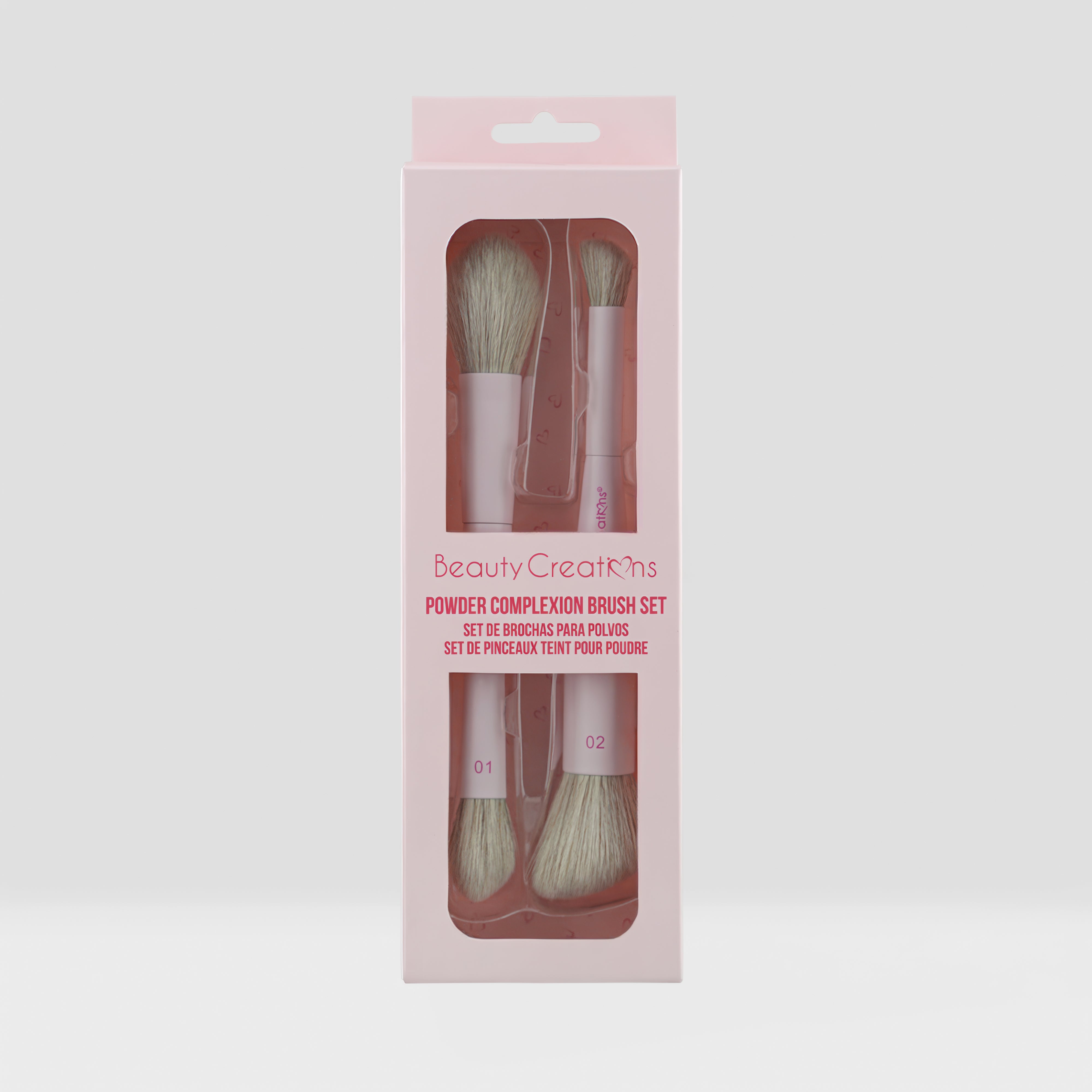 Beauty Creations Powder Complexion Brush Set