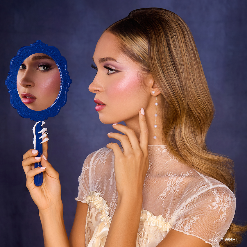 Tim Burton's Corpse Bride x Beauty Creations Learn Your Vows Handheld Mirror