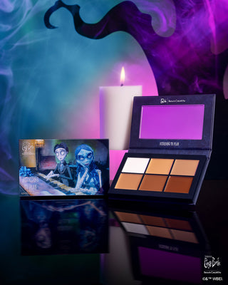 Tim Burton's Corpse Bride x Beauty Creations According To Plan Cream Contour Palette