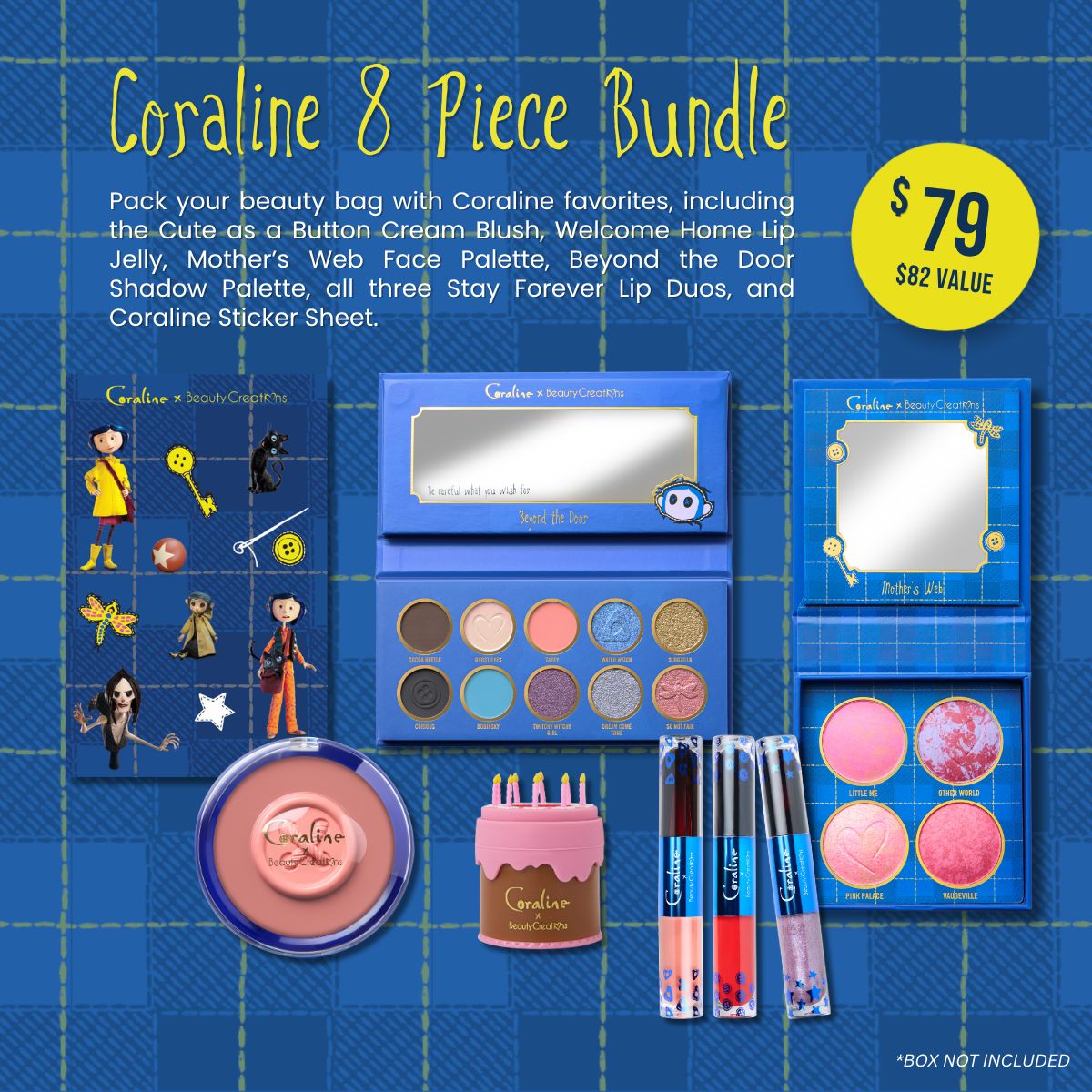 Coraline 8 Piece Bundle