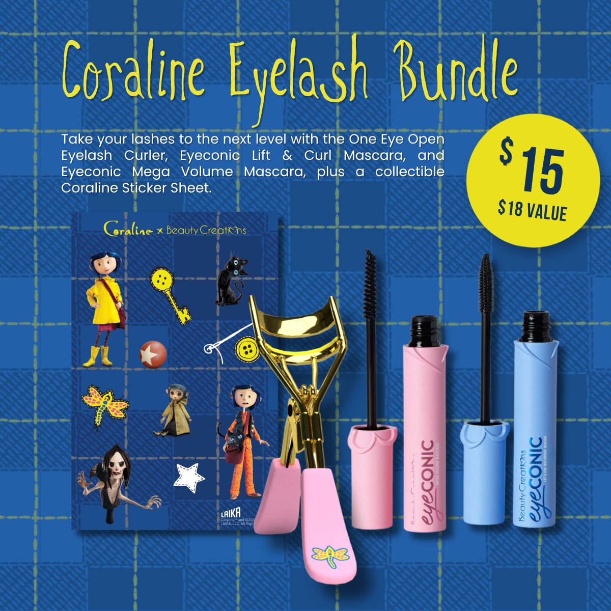 Coraline Eyelash Bundle
