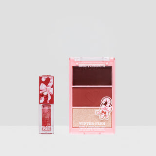 Xmas 2026 Dashin’ Darling Blush, Highlight Trio & Tinted Luxe Lip Oil Set