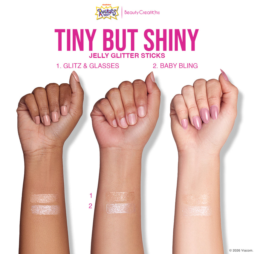 Rugrats x Beauty Creations Tiny But Shiny Jelly Glitter Sticks