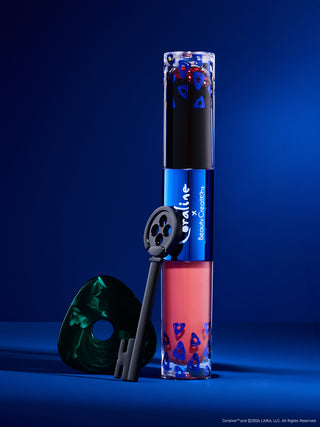 Beauty Creations x Coraline "Stay Forever - Diva Duo/Actresses" Peel-Off Lip Stain & Lip Gloss Duo