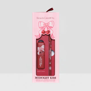 Xmas 2026 Midnight Kiss Liquid Gel Tint & Wooden Lip Pencil Duo