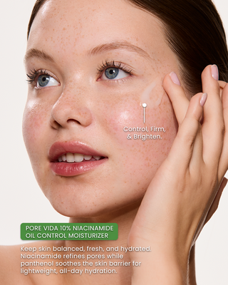 Pore Vida  10% Niacinamide Oil Control Moisturizer