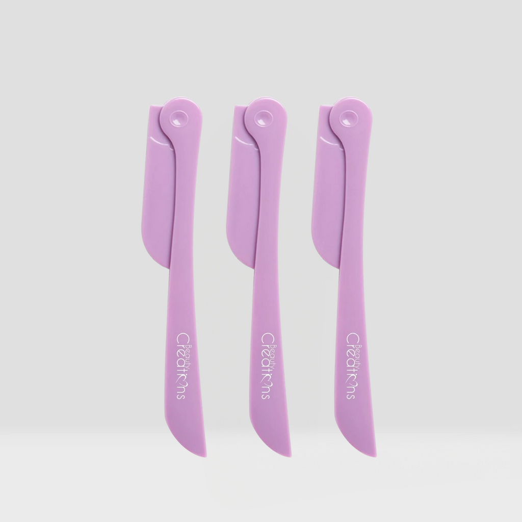 Purple Sleek and Brow Razor Set - BEAUTY CREATIONS – Beauty Creations