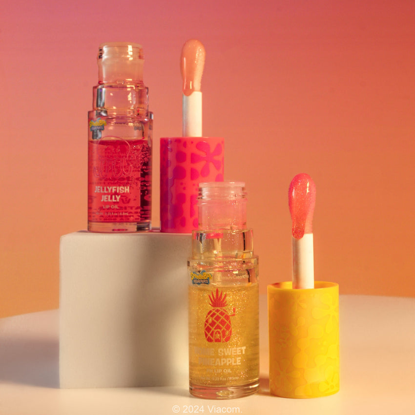 SpongeBob x Beauty Creations Lip Oil Bundle