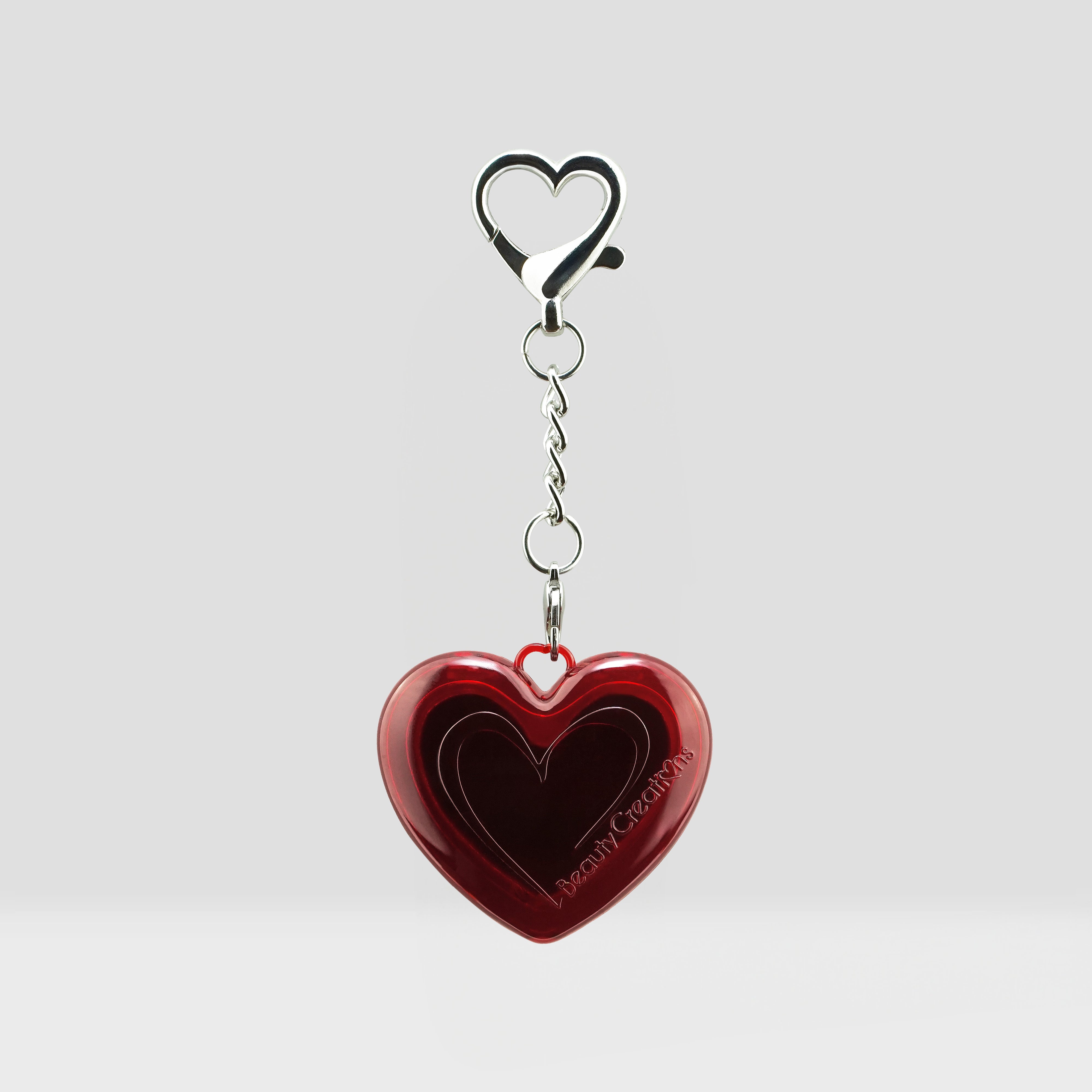 Create It! Portachiavi con balsamo per labbra a forma di cuore Create It! Portachiavi con balsamo per labbra a forma di cuore