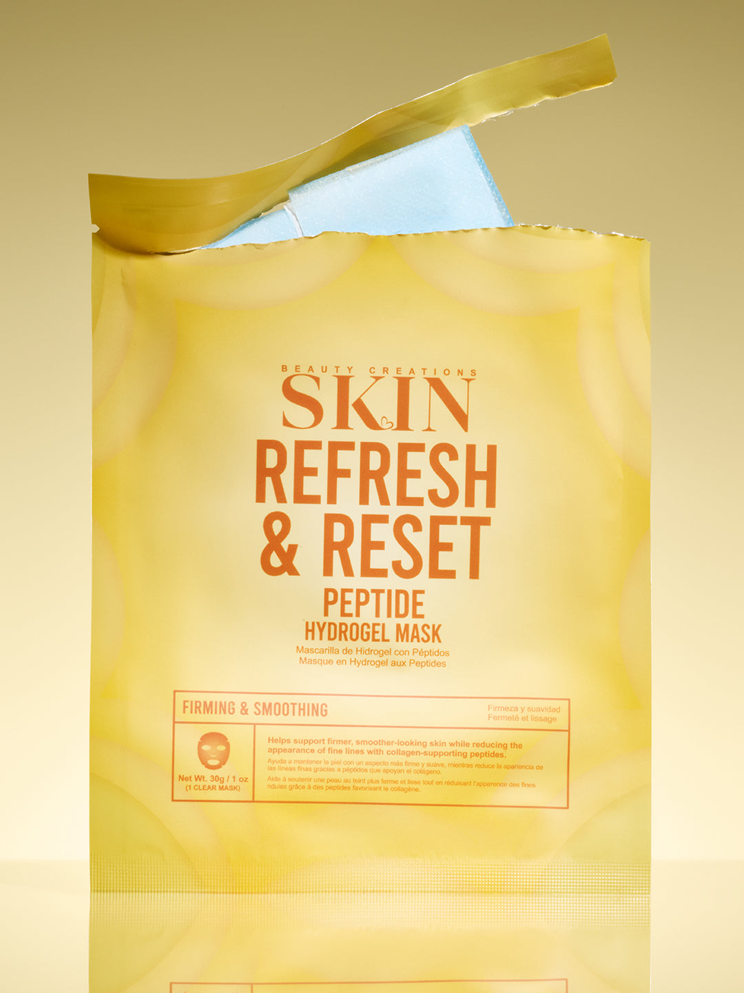 Refresh & Reset Peptide Hydrogel Sheet Mask 5 pc pack