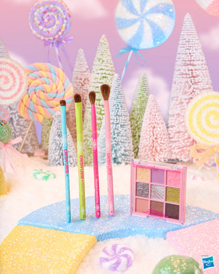 Candy Land x Beauty Creations Sugar High Shadow Palette & 4-Piece Brush Set