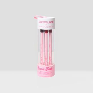 Candy Land x Beauty Creations Sweet Tooth Wooden Lip Liner Set (6PC)