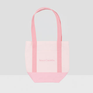 Tote Bag Pink And White - Small