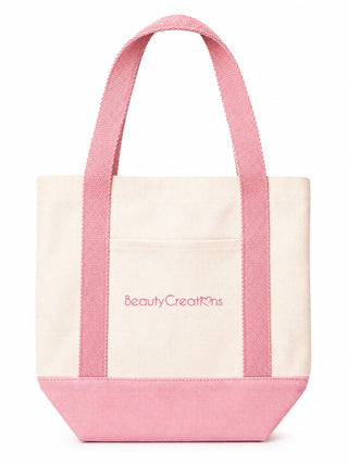 Tote Bag Pink And White