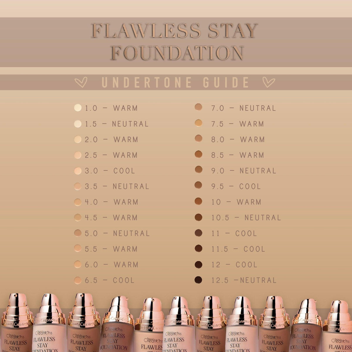 Flawless Stay Foundation - Beauty Creations