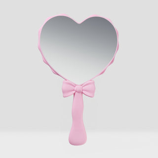Pink Bow Handheld Mirror - Beauty Creations