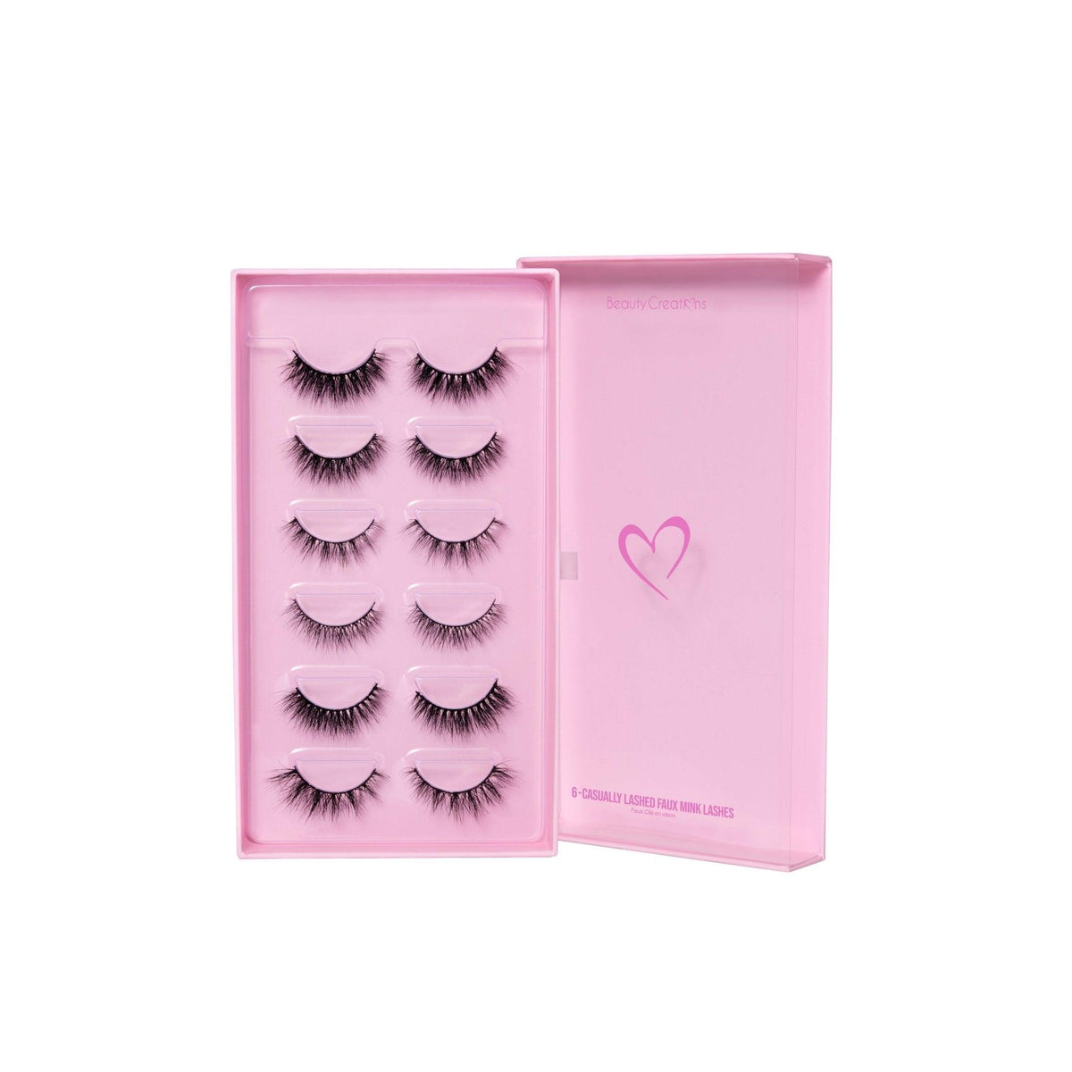 Casually Lashed Faux Mink Lash Set - BEAUTY CREATIONS โ Beauty Creations
