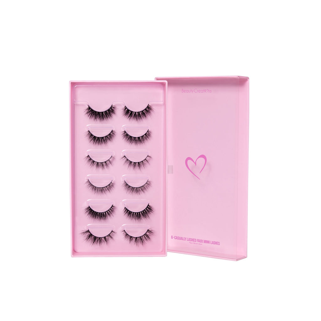 Casually Lashed Faux Mink Lash Set - BEAUTY CREATIONS