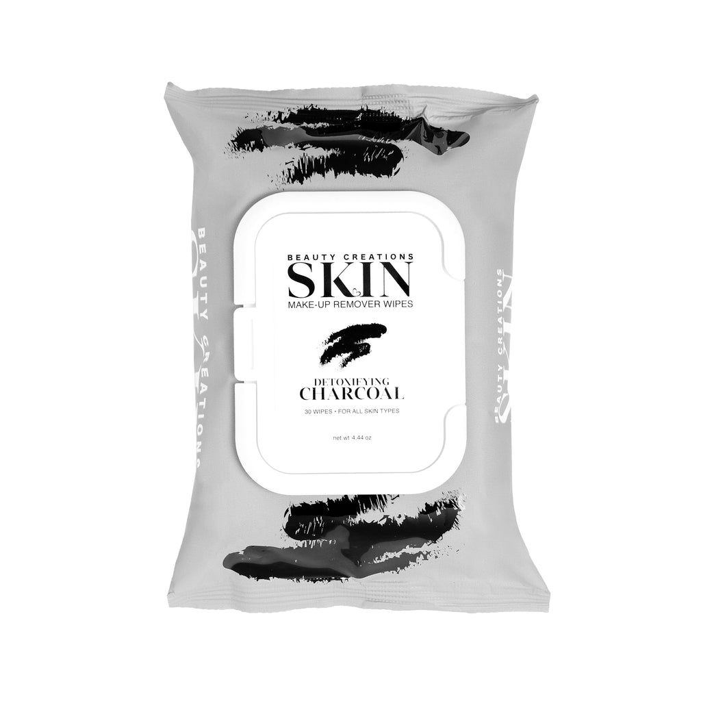 Charcoal Detoxifying Makeup Remover Wipes - BEAUTY CREATIONS