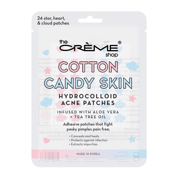 Cotton Candy Skin - Hydrocolloid Acne Patches | Infused with Aloe Vera + Tea Tree - BEAUTY CREATIONS