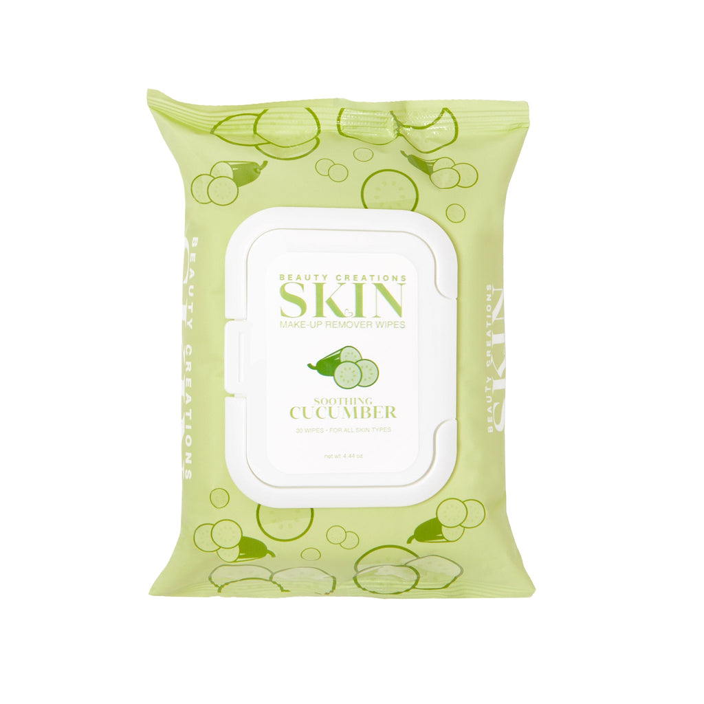 Cucumber Soothing Makeup Remover Wipes - BEAUTY CREATIONS