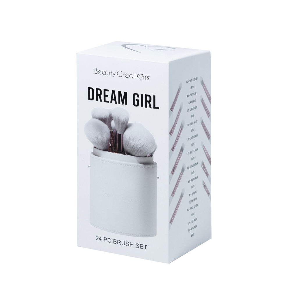 Dream Girl 24 PC Brush Set - BEAUTY CREATIONS