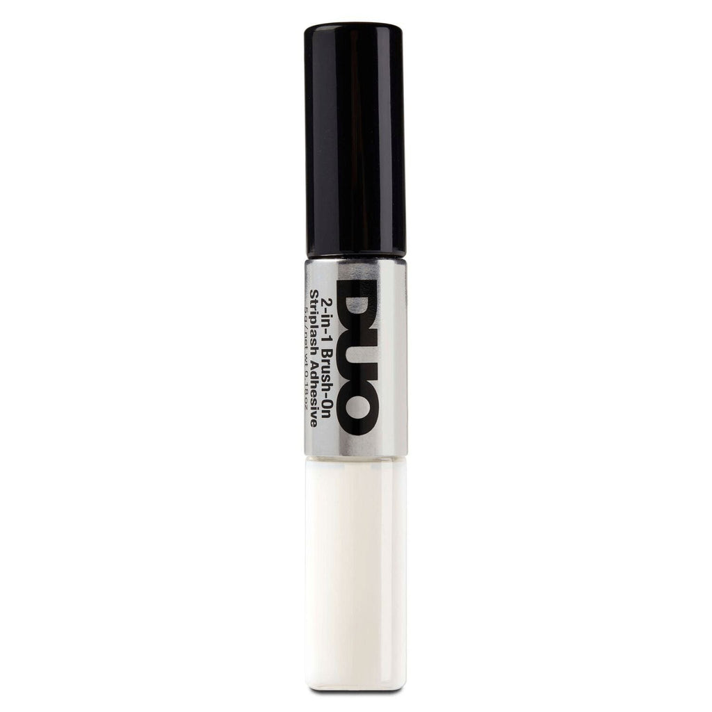 Duo 2-in-1 Brush On Clear & Dark Adhesive - BEAUTY CREATIONS