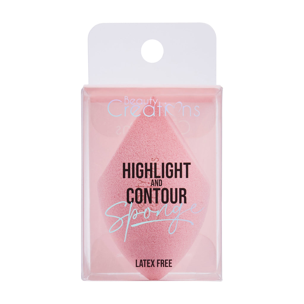 Light Pink Highlight & Contour Sponge - BEAUTY CREATIONS