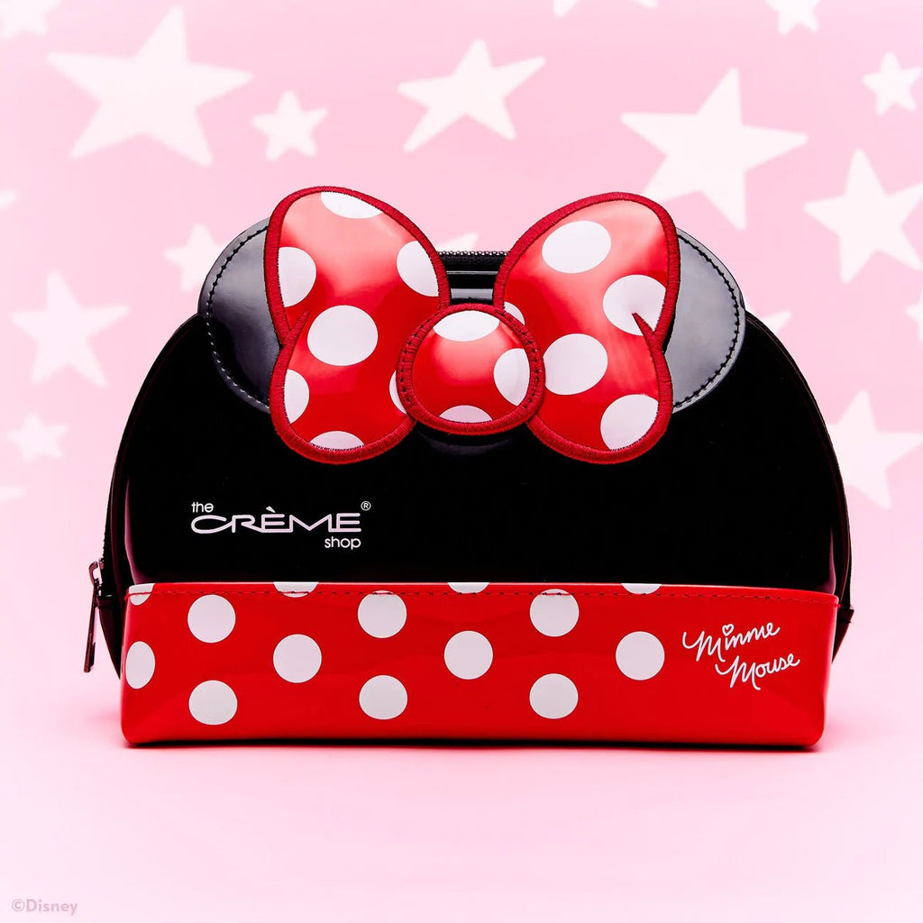 Minnie Mouse Dome Travel Pouch (Red) - BEAUTY CREATIONS