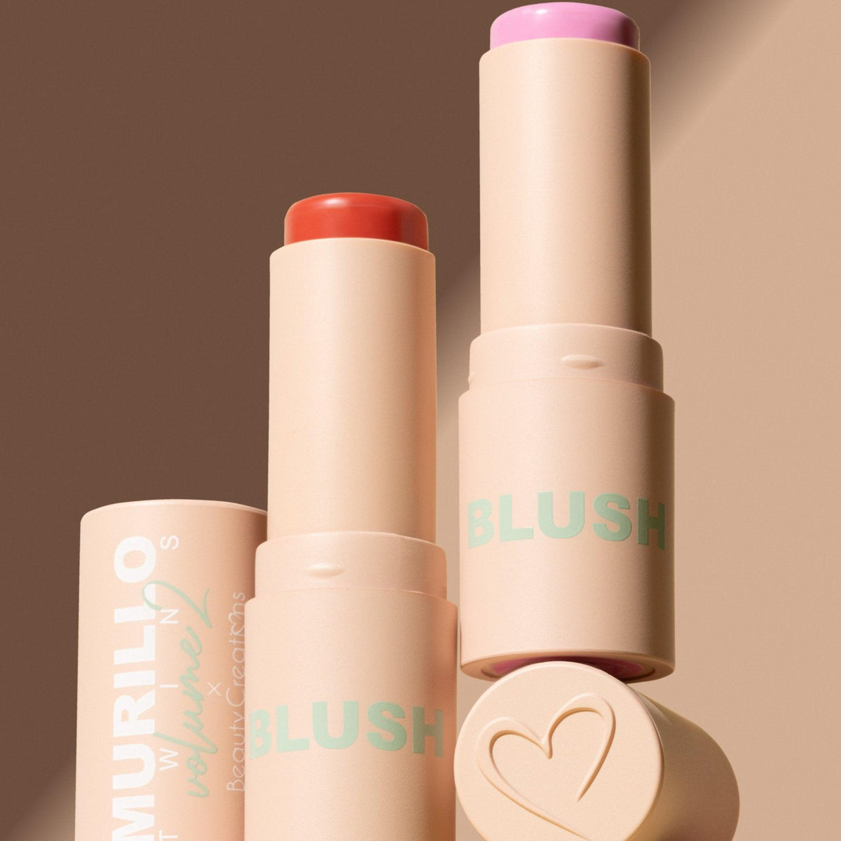 Murillo Twins Vol. 2 - CHEEK CHECK Blush Sticks - BEAUTY CREATIONS ...
