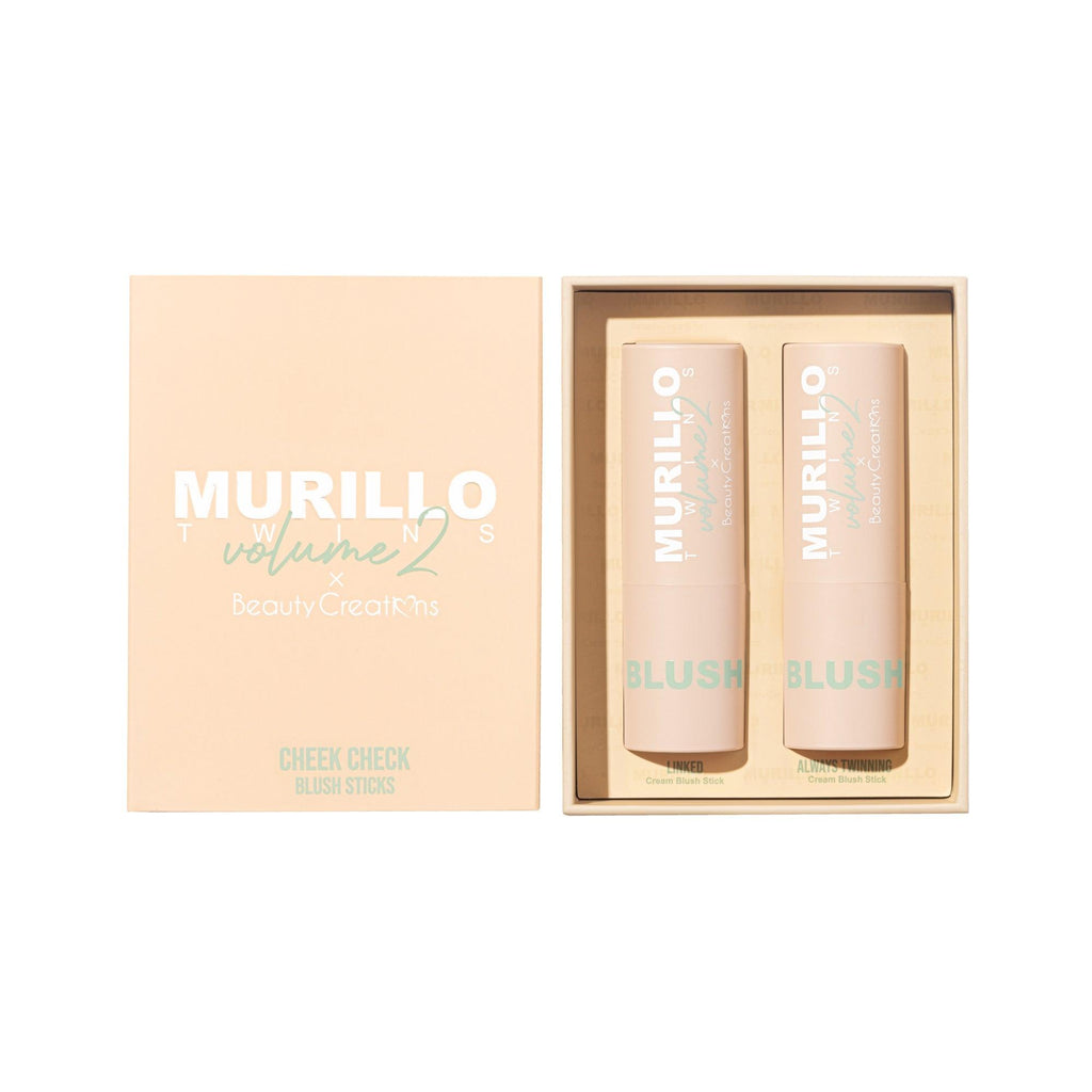 Murillo Twins Vol. 2 - CHEEK CHECK Blush Sticks - BEAUTY CREATIONS ...