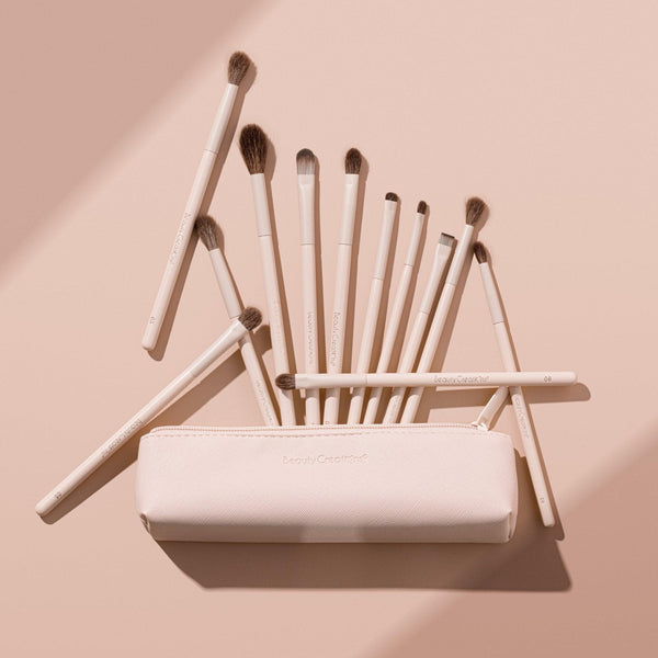 Nude X 12 PIECE BRUSH SET - BEAUTY CREATIONS