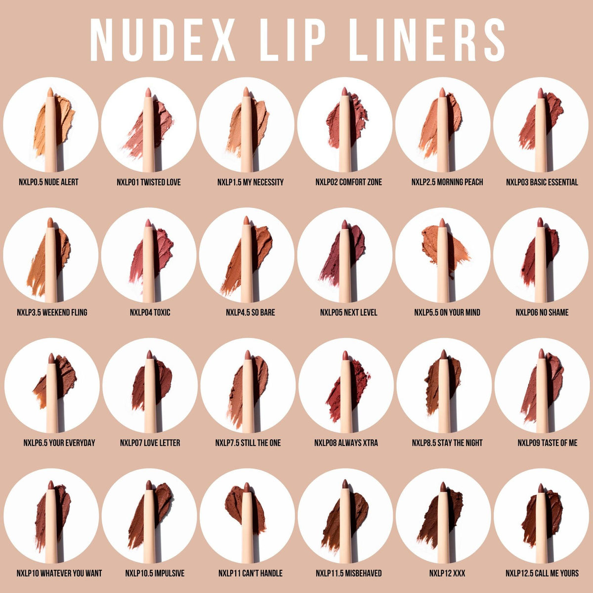 Nude X Lip Liner - Beauty Creations