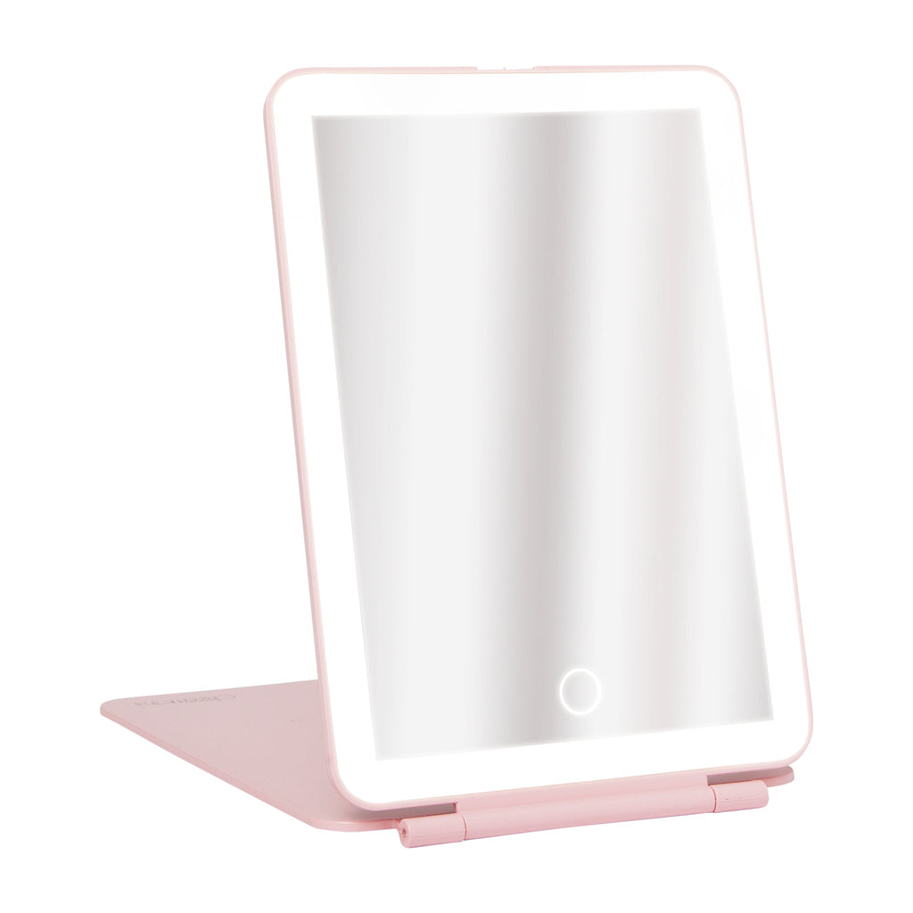 On the Go Mini LED Mirror (Pink) - BEAUTY CREATIONS