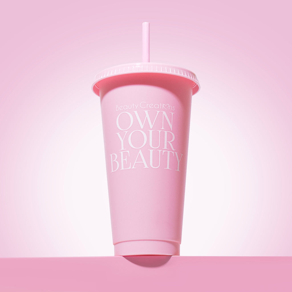 Own Your Beauty Pink Tumbler - BEAUTY CREATIONS