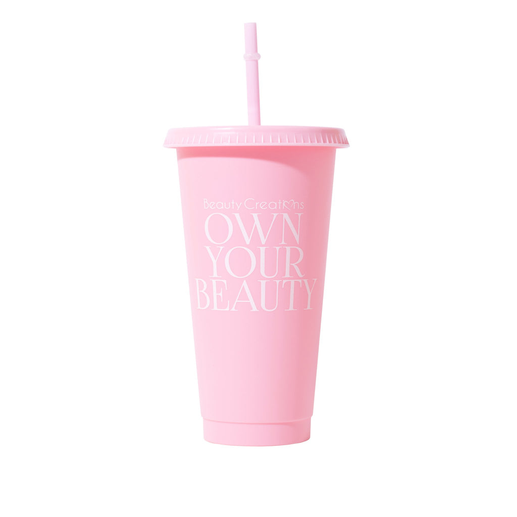 Own Your Beauty Pink Tumbler - BEAUTY CREATIONS