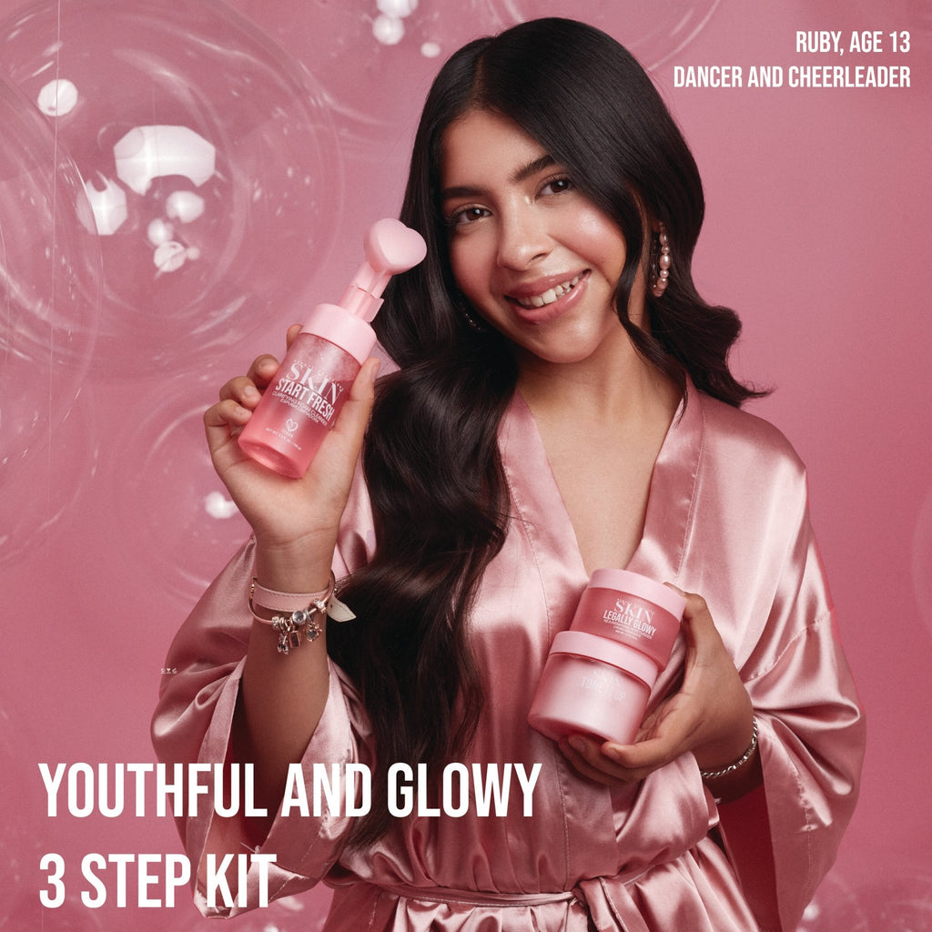 The Youthful and Glowy Three Step Skincare Kit - BEAUTY CREATIONS