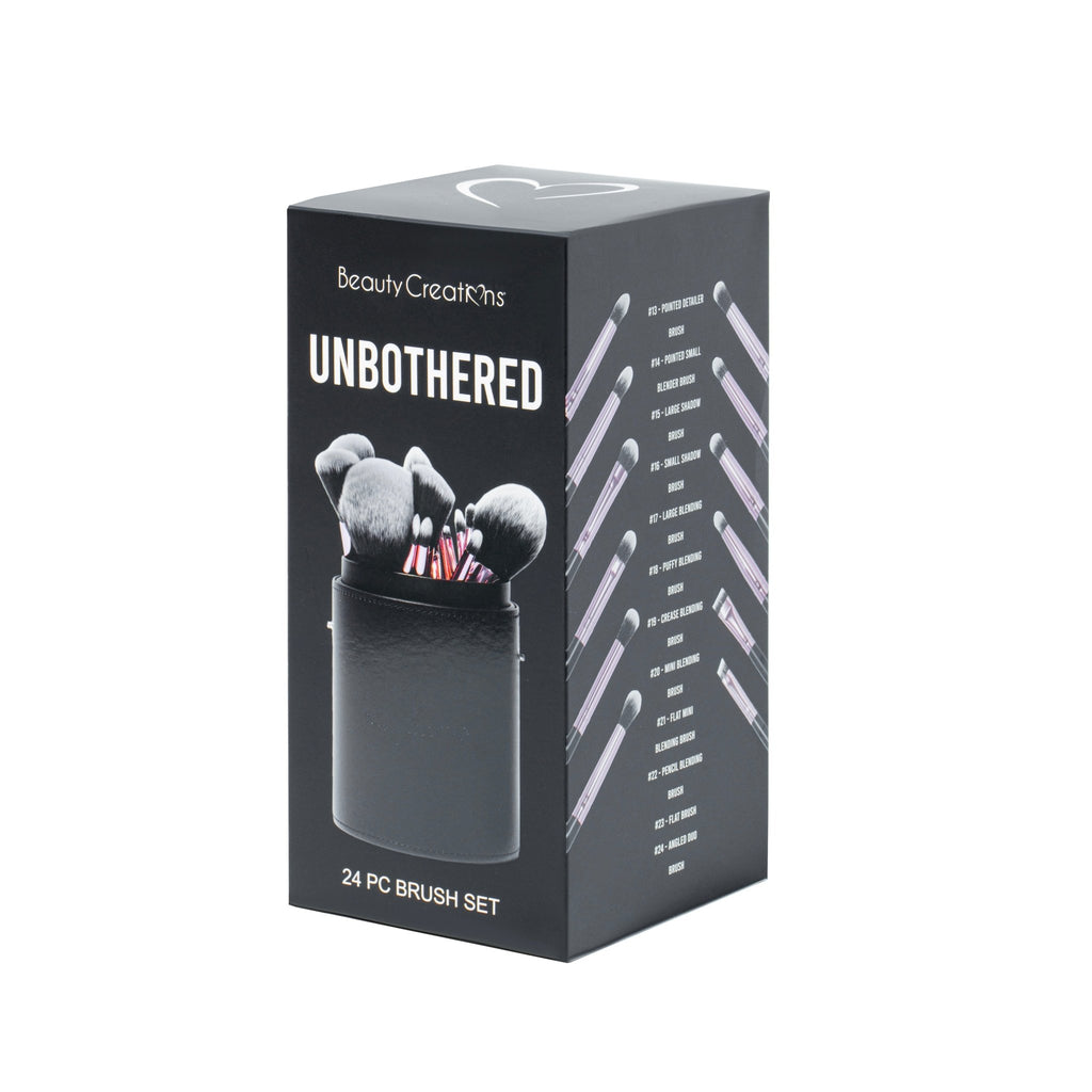Unbothered 24 PC Brush Set - BEAUTY CREATIONS